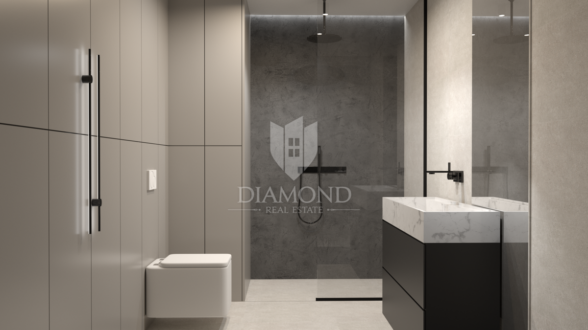 Nuovo edificio a Pola, 73 m², 2 camere da letto, garage