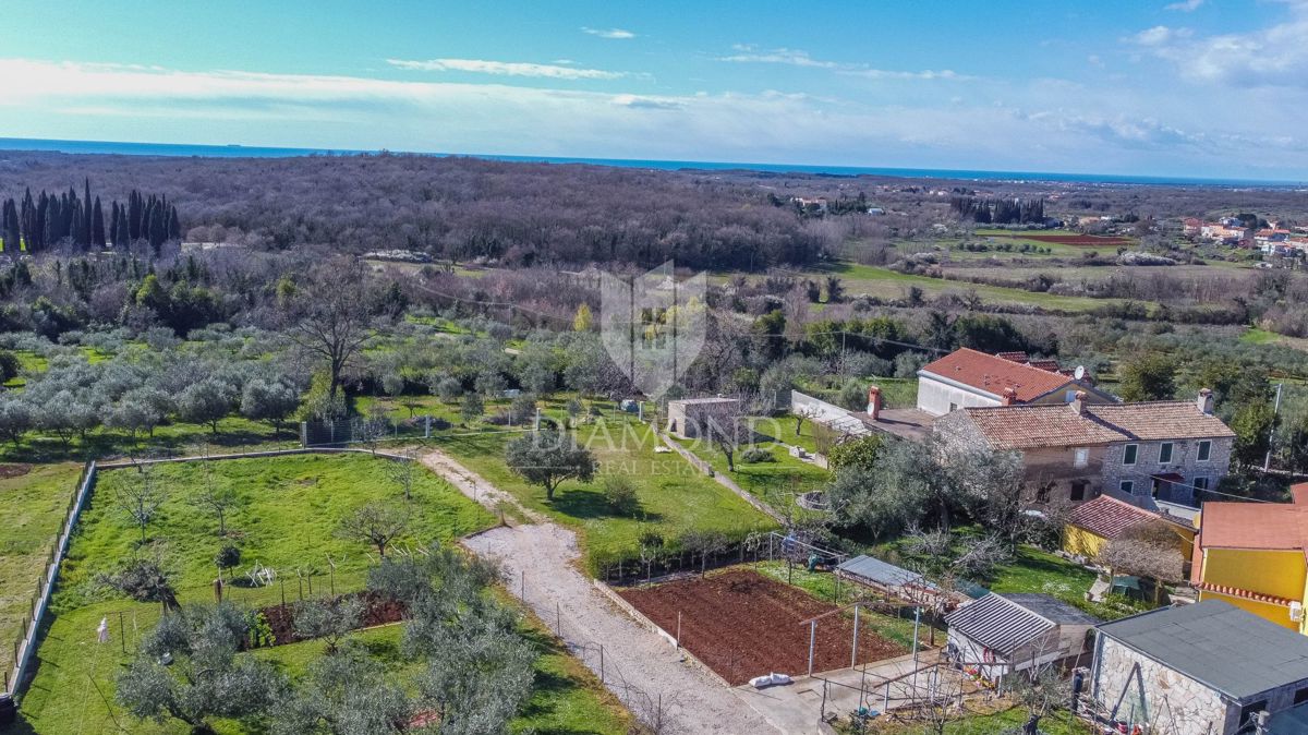 Buje, dintorni, casa indipendente con vista mare!