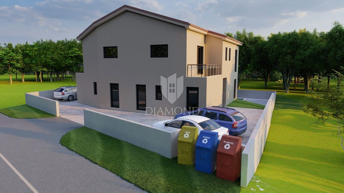 Esclusivo! Buje, dintorni! Casa con piscina in costruzione!