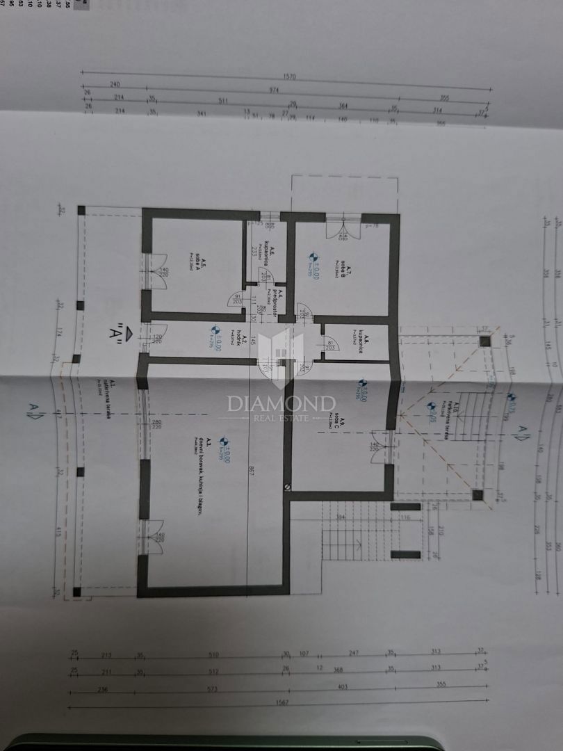 Galižana, casa con due appartamenti e uliveto