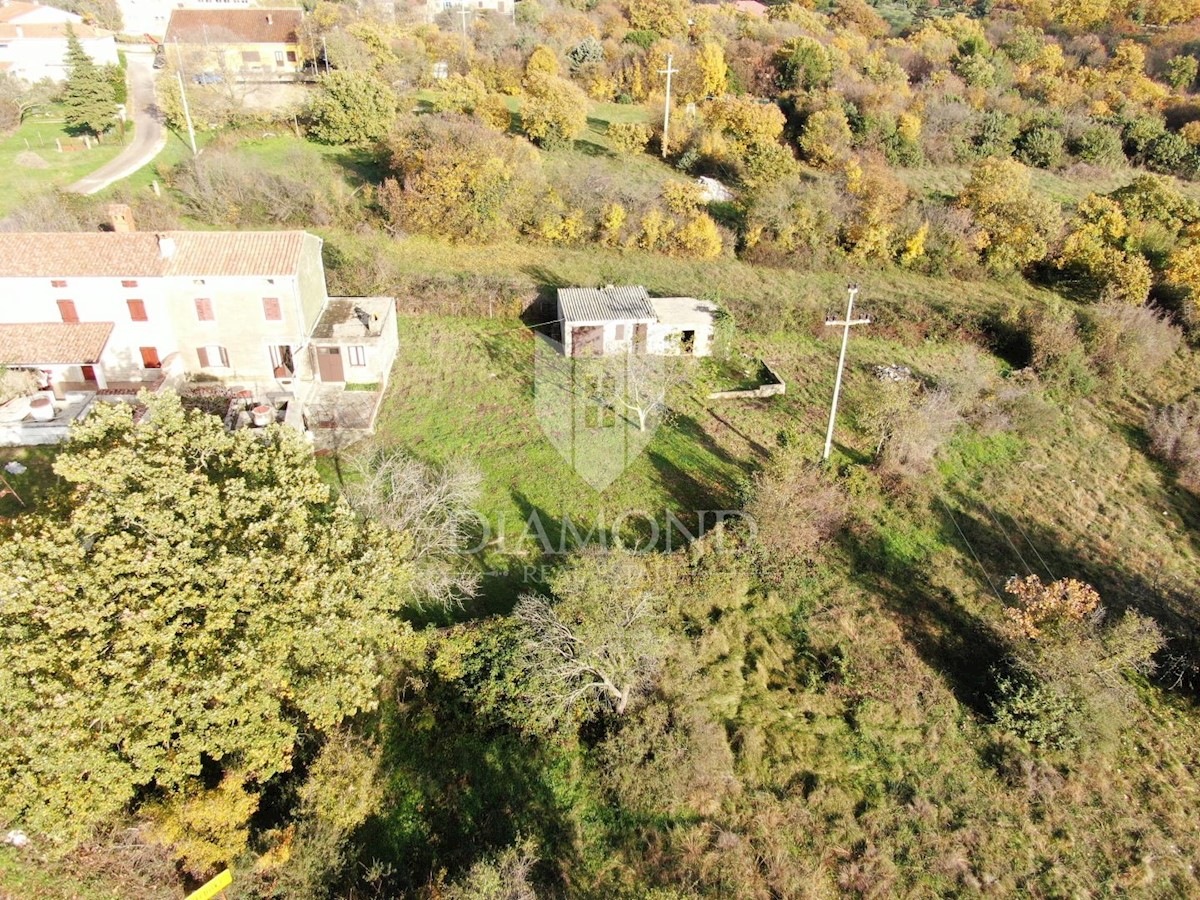 Barban, dintorni, casa in pietra da adattare