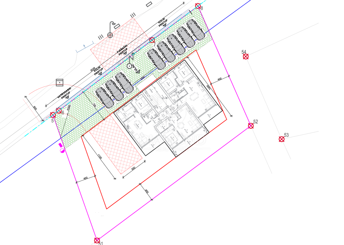 Gimino, appartamento trilocale al 2° piano di una nuova costruzione