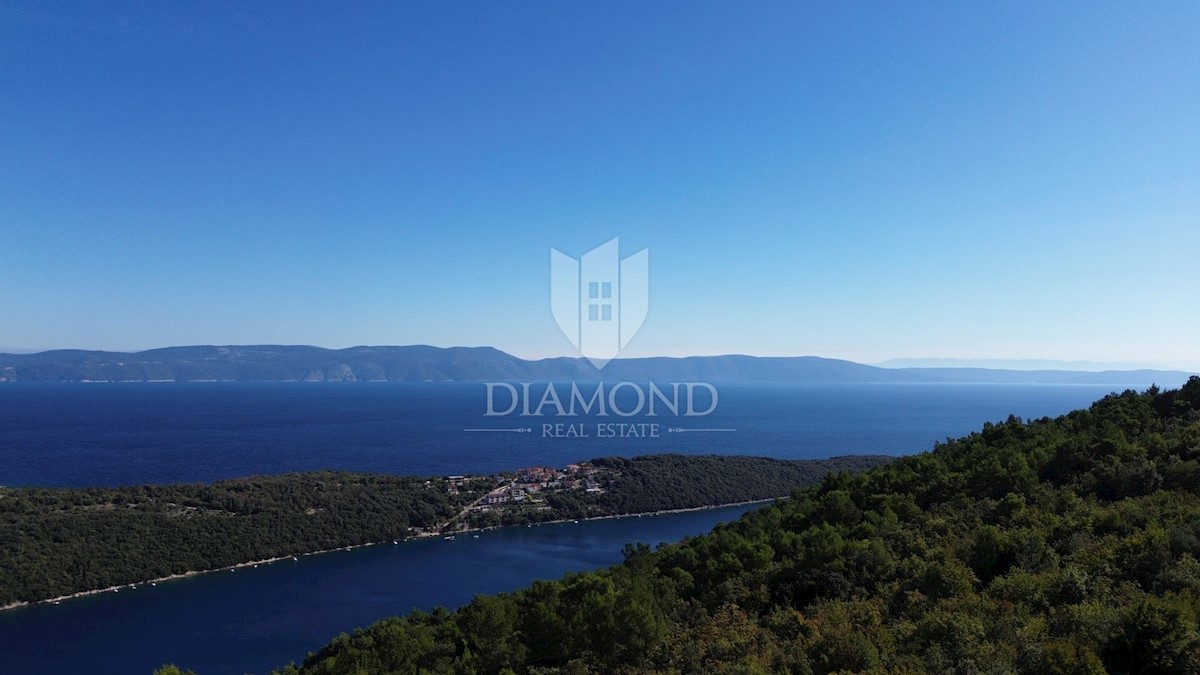 Albona, dintorni, terreno edificabile con vista mare