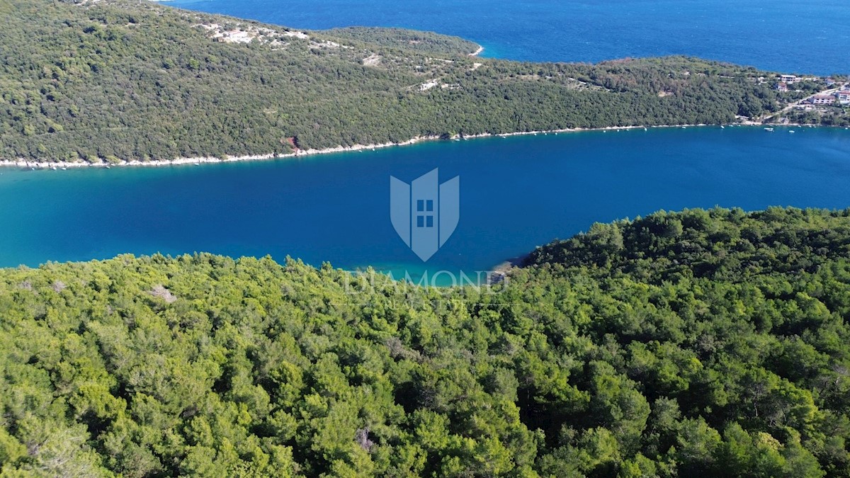 Albona, dintorni, terreno edificabile con vista mare