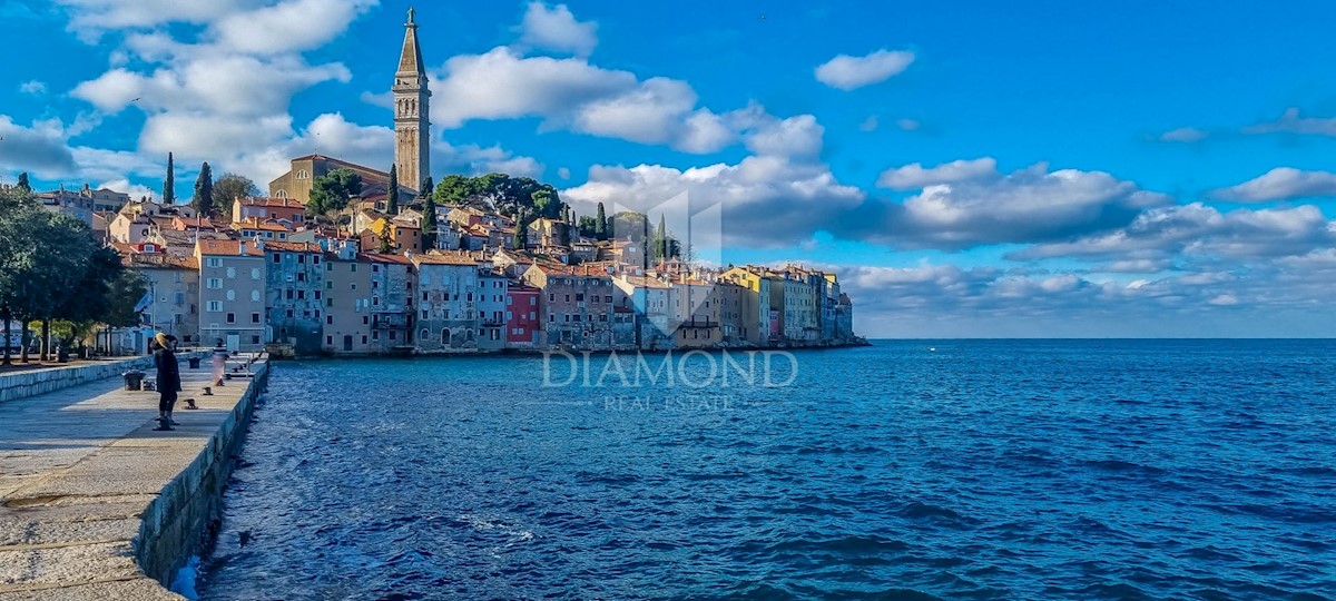 Rovigno, appartamento con vista impressionante sulla città e sul mare