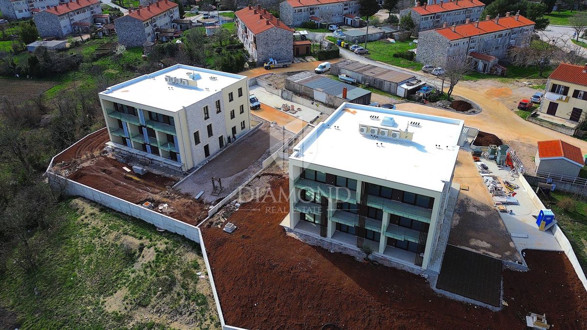 Labin, attico di lusso con vista mare 