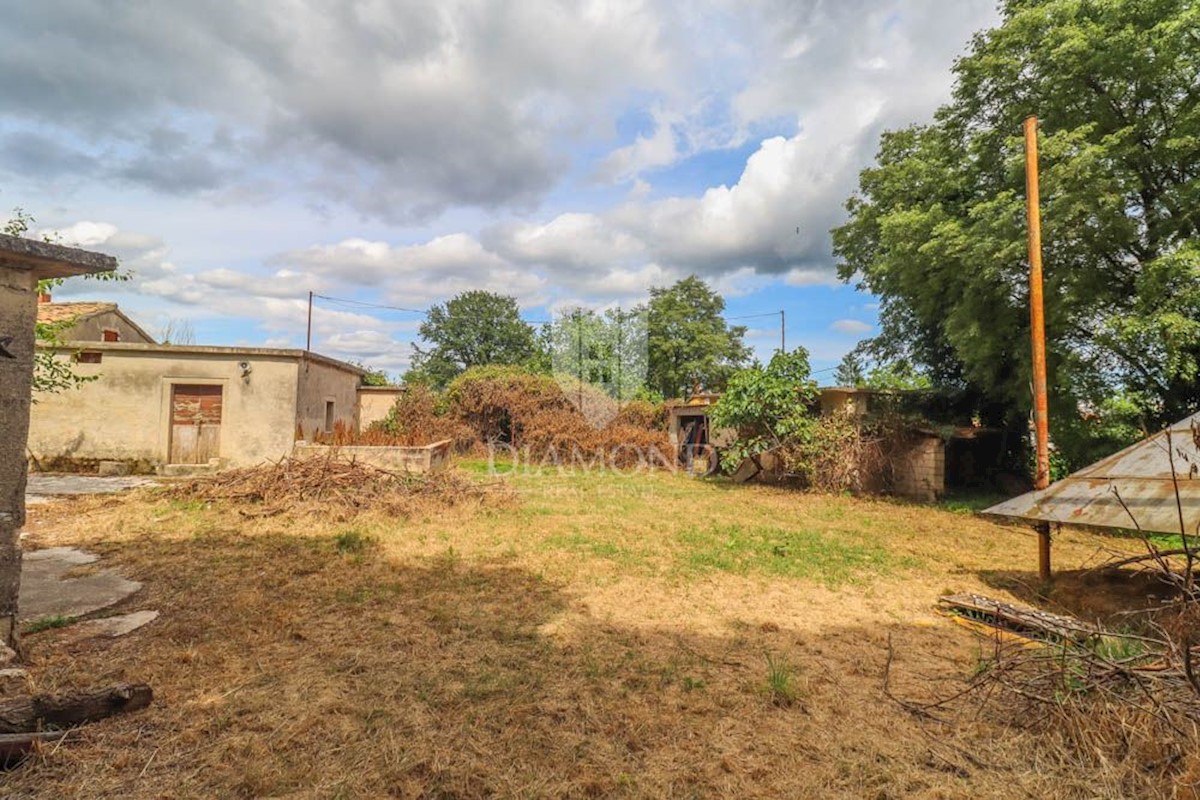 Barban, una casa con potenziale e un ampio giardino! 