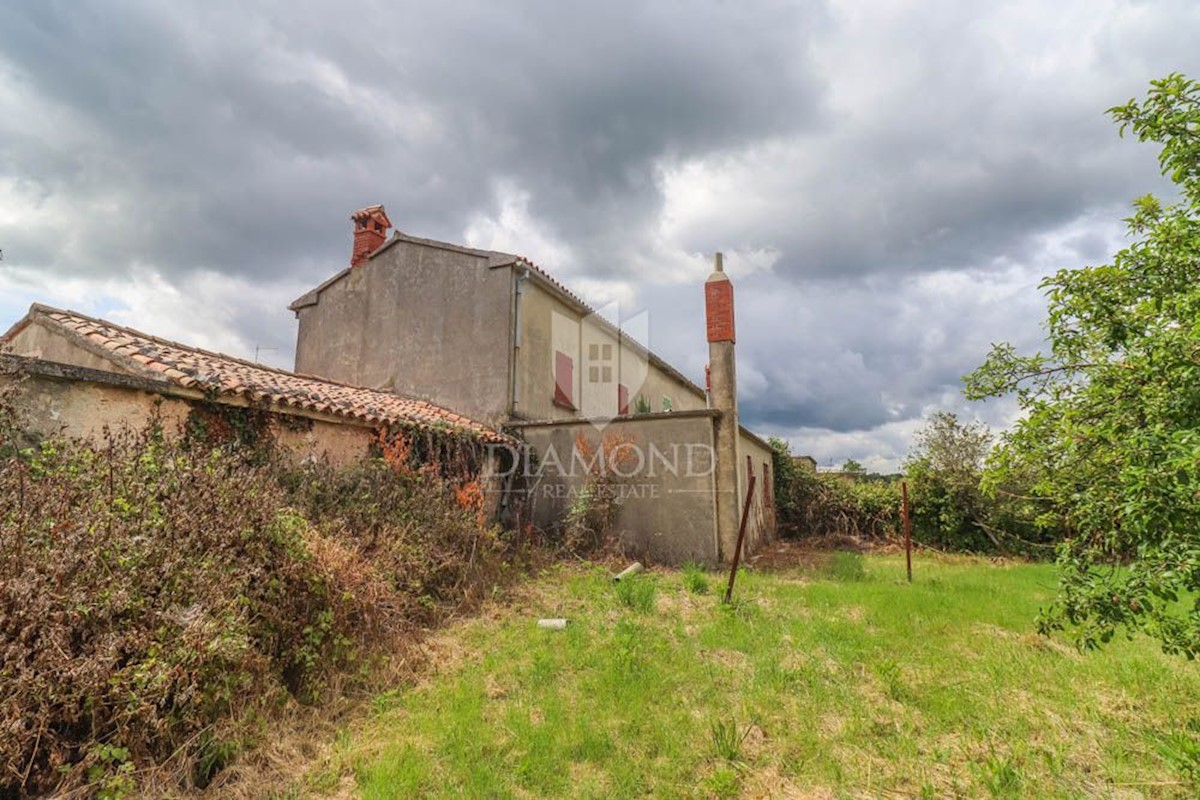 Barban, una casa con potenziale e un ampio giardino! 