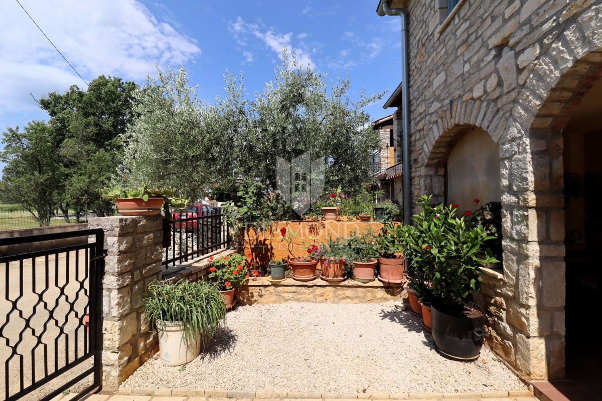 Parenzo, dintorni, casa in pietra d'Istria 