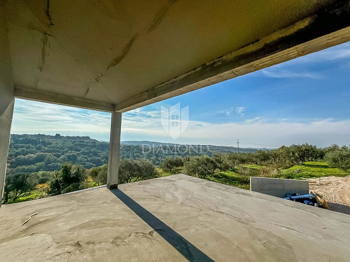 Istria, Eccezionale villa con piscina e vista mare a Momiano!