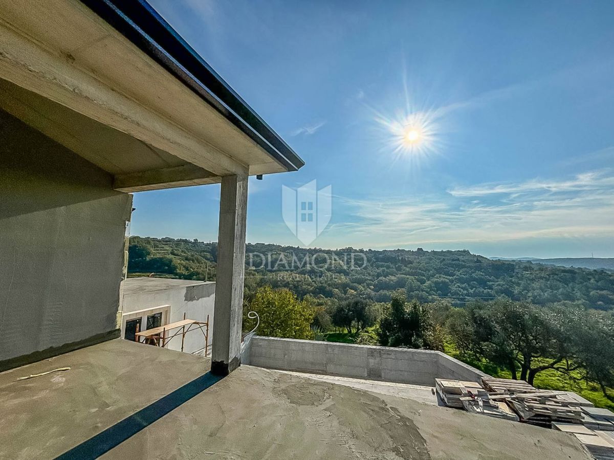 Istria, Eccezionale villa con piscina e vista mare a Momiano!