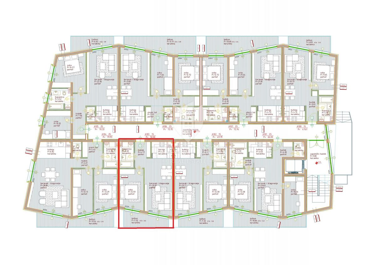 Parenzo, appartamento trilocale al primo piano vicino al centro citta!