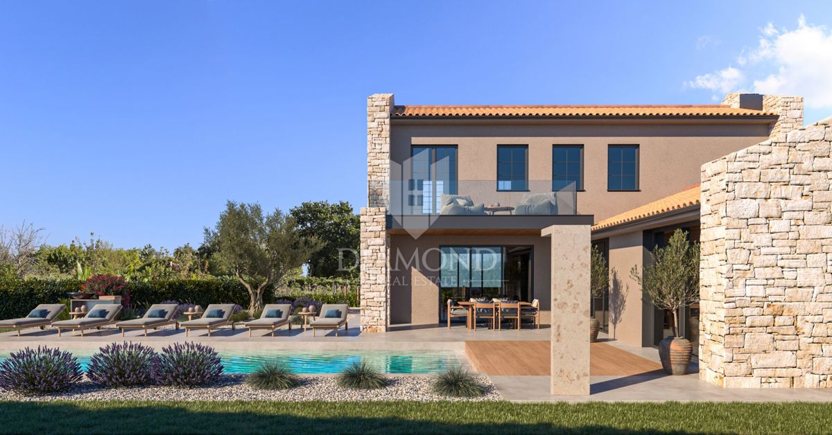 Poreč - Dintorni - Terreno edificabile 937 m² con progetto e permesso