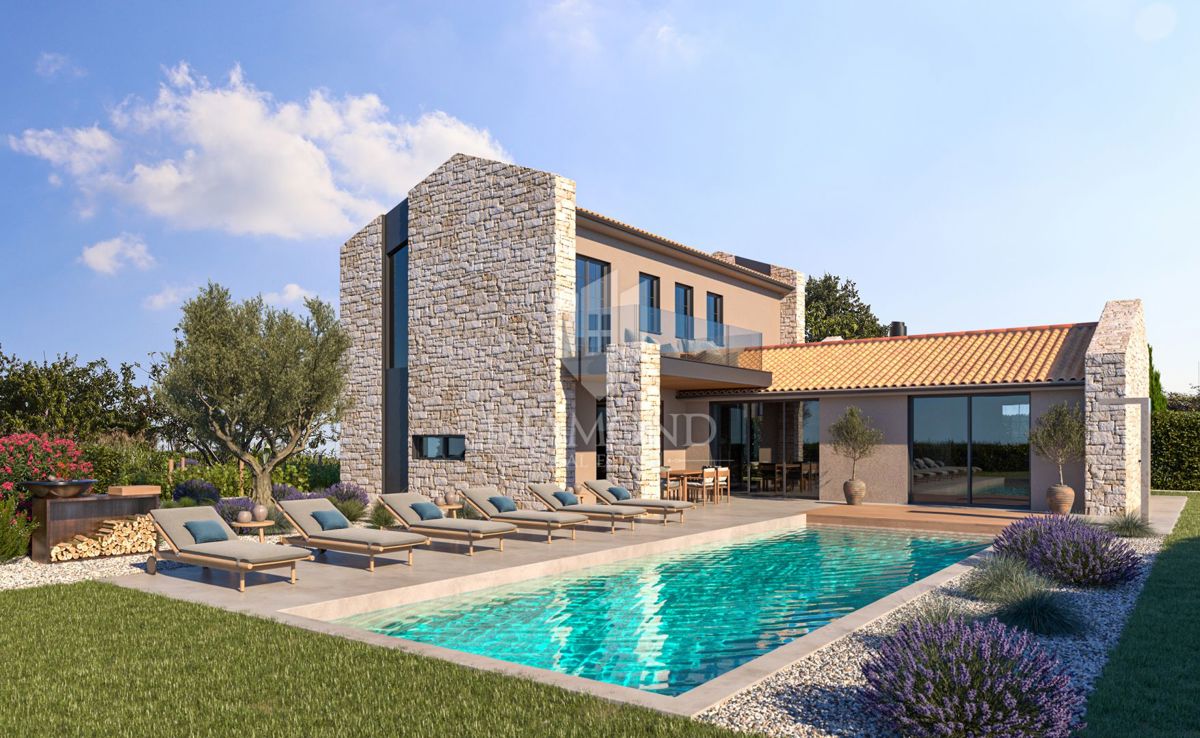 Poreč - Dintorni - Terreno edificabile 937 m² con progetto e permesso