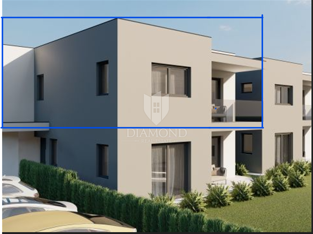 Parenzo – dintorni: Appartamento spazioso al primo piano in zona tranquilla