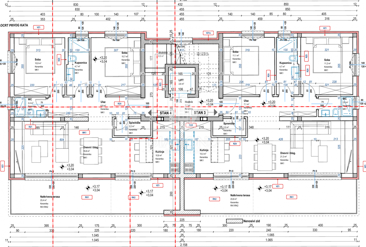 Parenzo, dintorni, appartamento attraente con vista mare