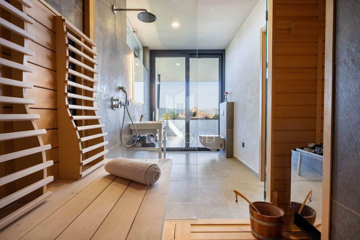 Isola di Krk villa di lusso con vista mare