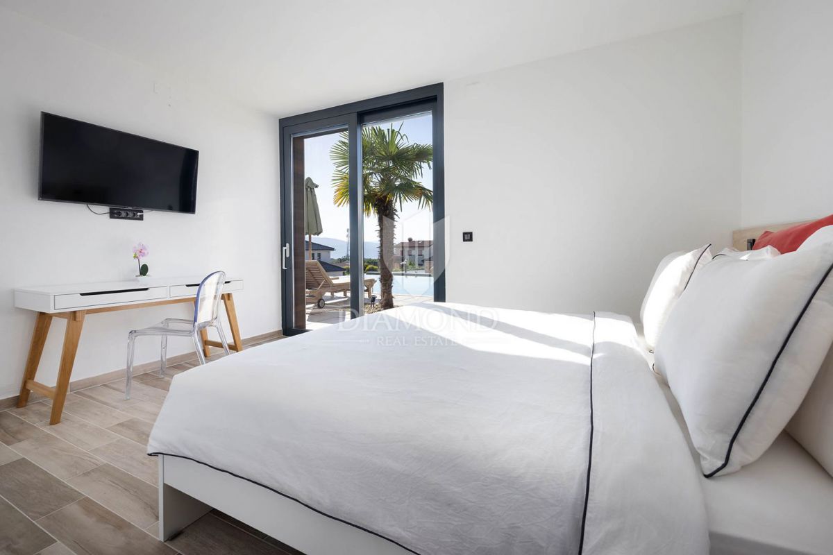 Isola di Krk villa di lusso con vista mare