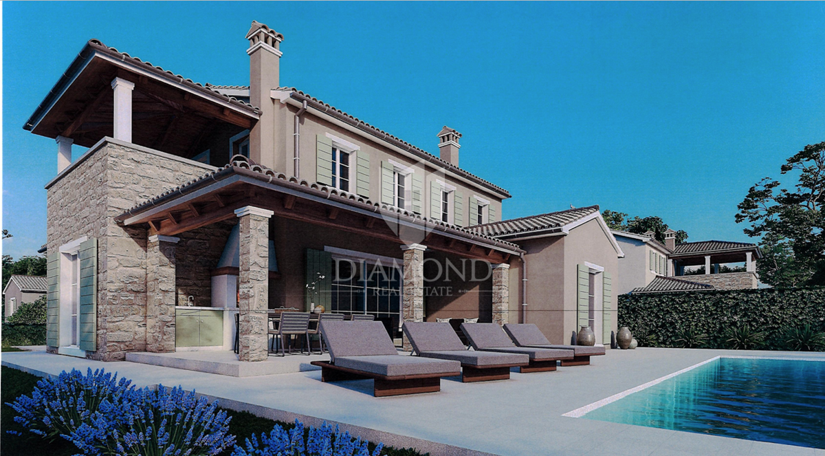 Sv. Lovreč – terreno 841 m² con permesso