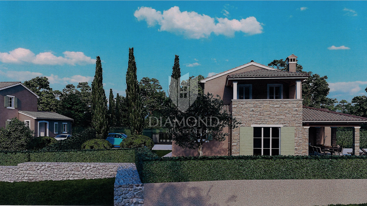 Sv. Lovreč – terreno 841 m² con permesso