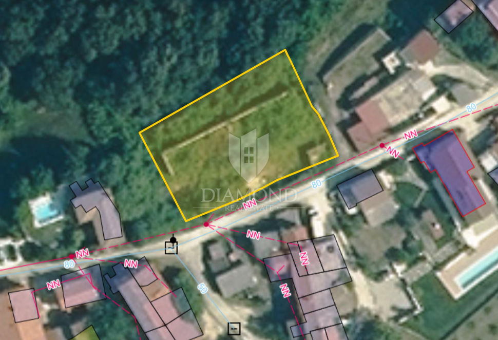 Esclusivo! Momiano, terreno con vista panoramica sul mare!