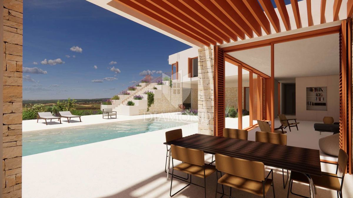 Esclusivo! Momiano, terreno con vista panoramica sul mare!