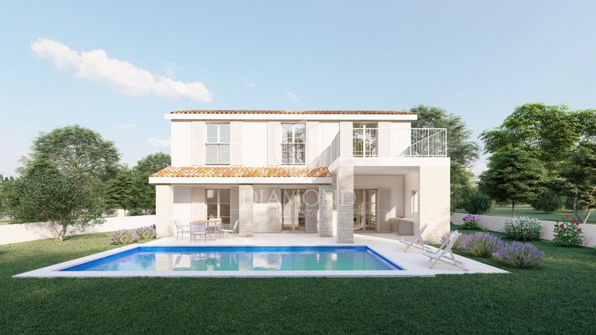 Parenzo, dintorni – ROH-BAU, fantastica villa con vista mare