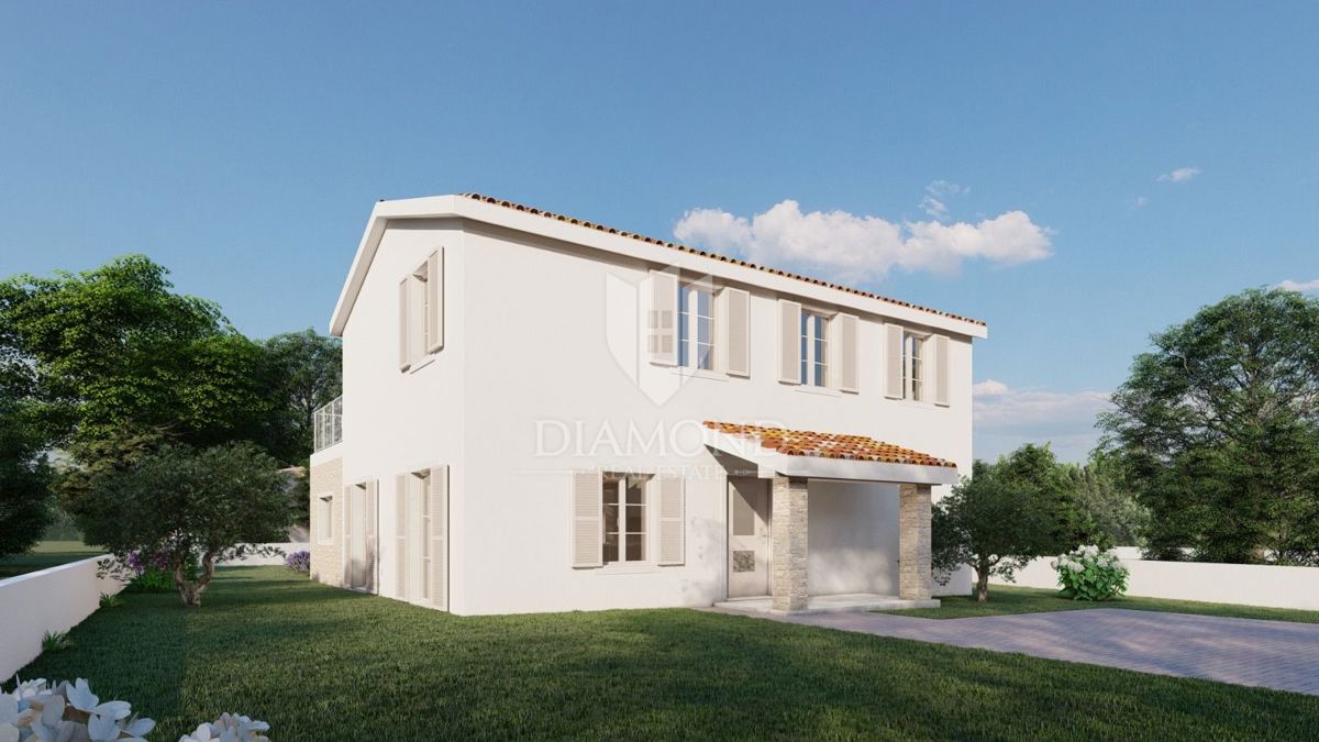 Parenzo, dintorni – ROH-BAU, fantastica villa con vista mare