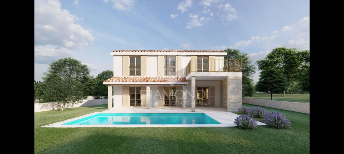 Parenzo, dintorni – ROH-BAU, fantastica villa con vista mare