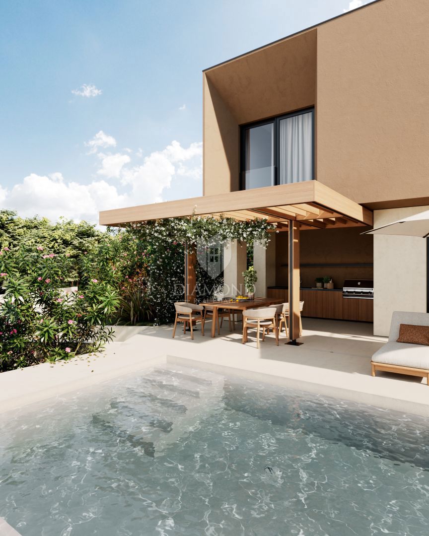 Labin, dintorni Villa con vista mare