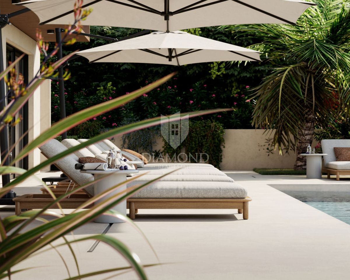 Labin, dintorni Villa con vista mare