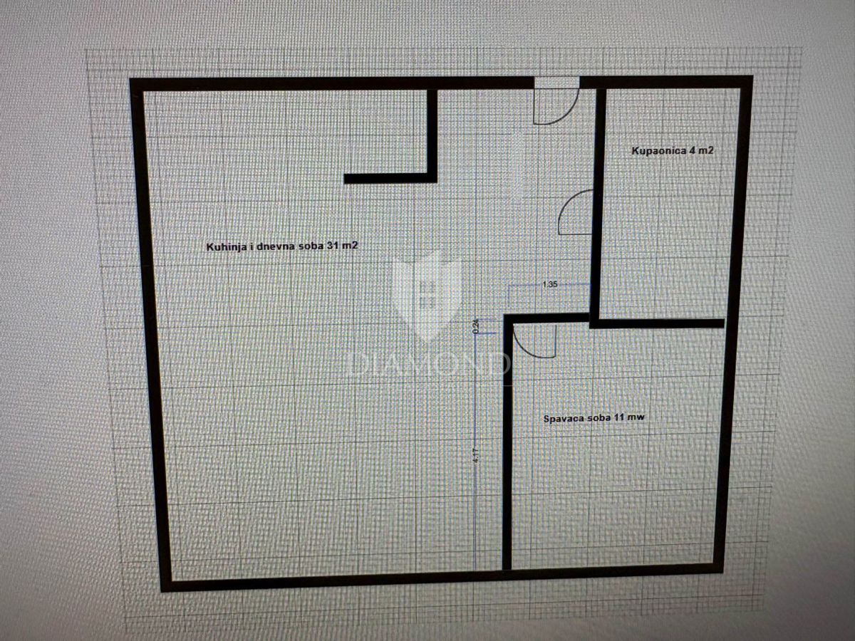 Appartamento Gornje Vrapče, Črnomerec, 46m2