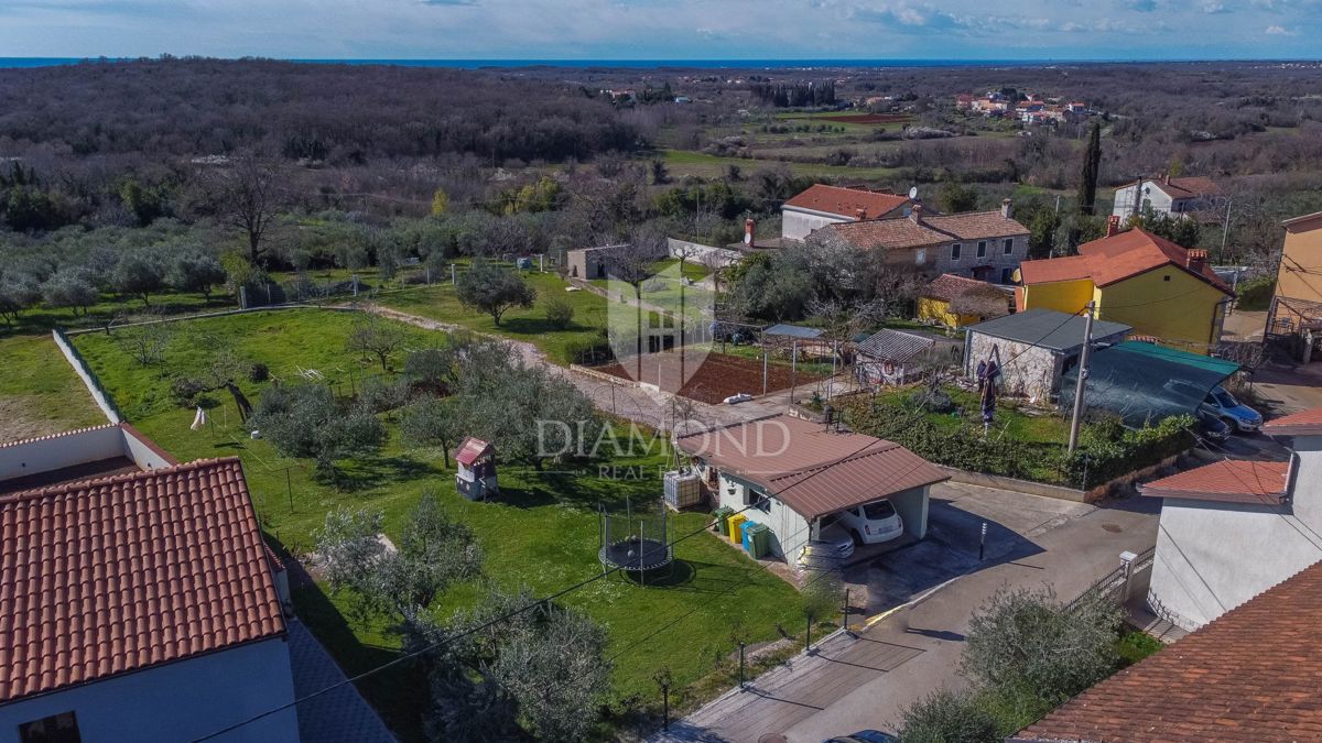 Buje, dintorni, casa indipendente con vista mare!