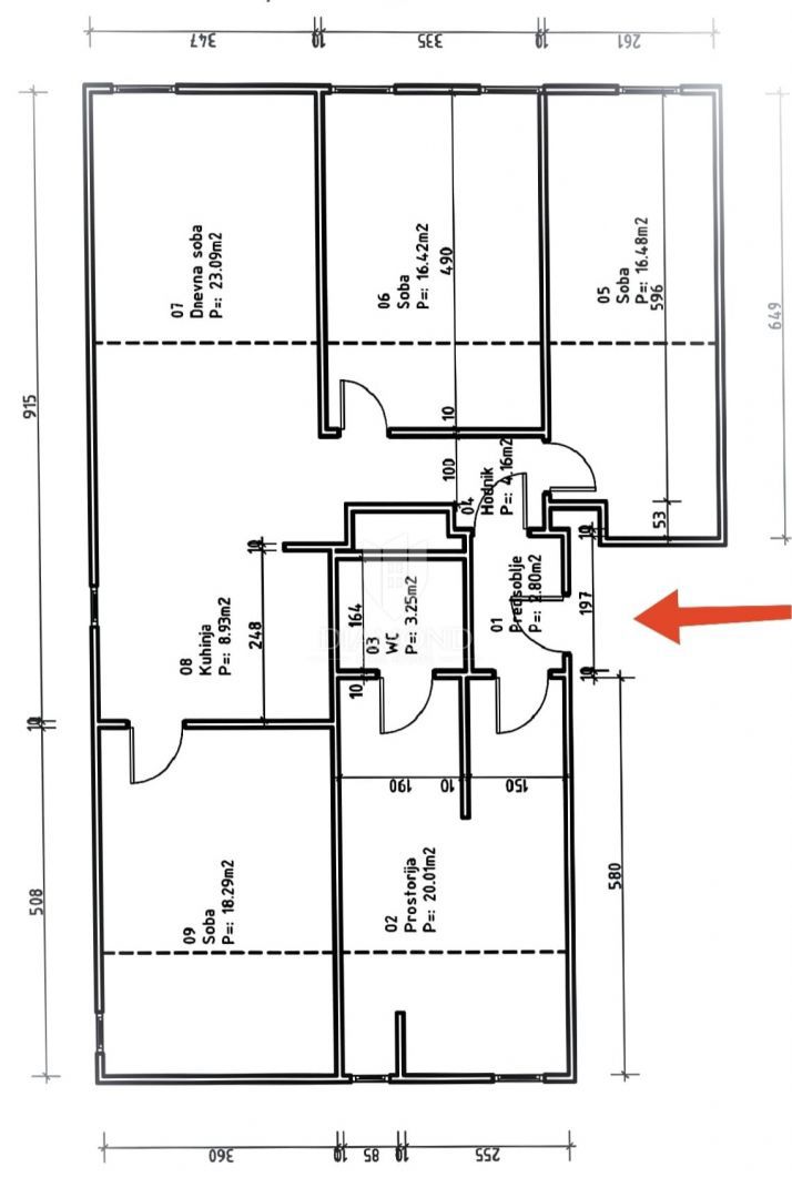 FIUME, CENTRO - MANSARDA PER INVESTIMENTO
