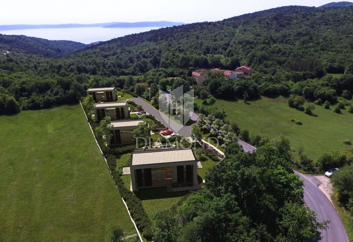 Labin, Rabac, villa di lusso con vista mare