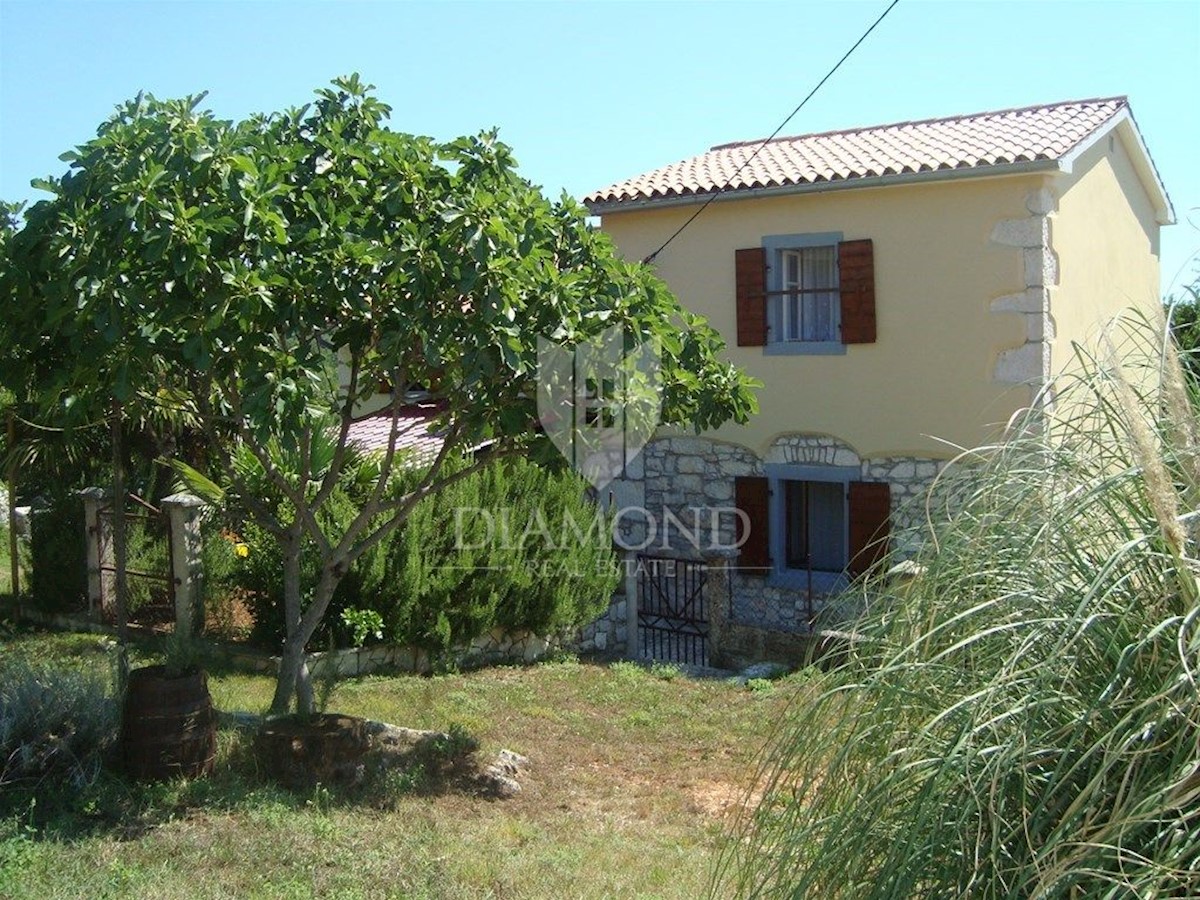 Labin, dintorni, casa autoctona in pietra d'Istria