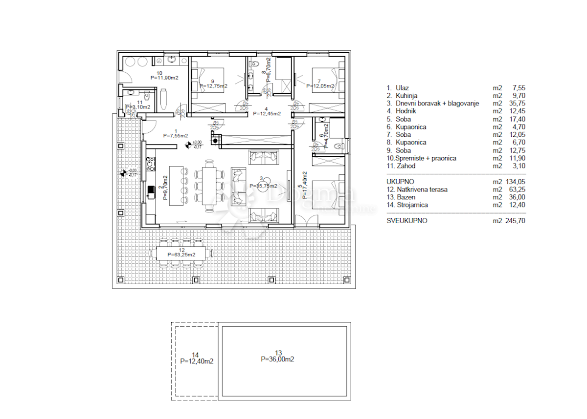 Casa Labin, 245,70m2