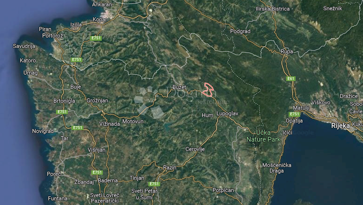 Terreno Roč, Buzet, 5.372m2