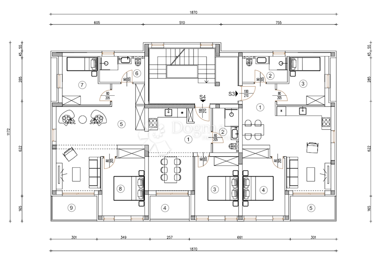 Allogio Šikići, Pula, 38,32m2