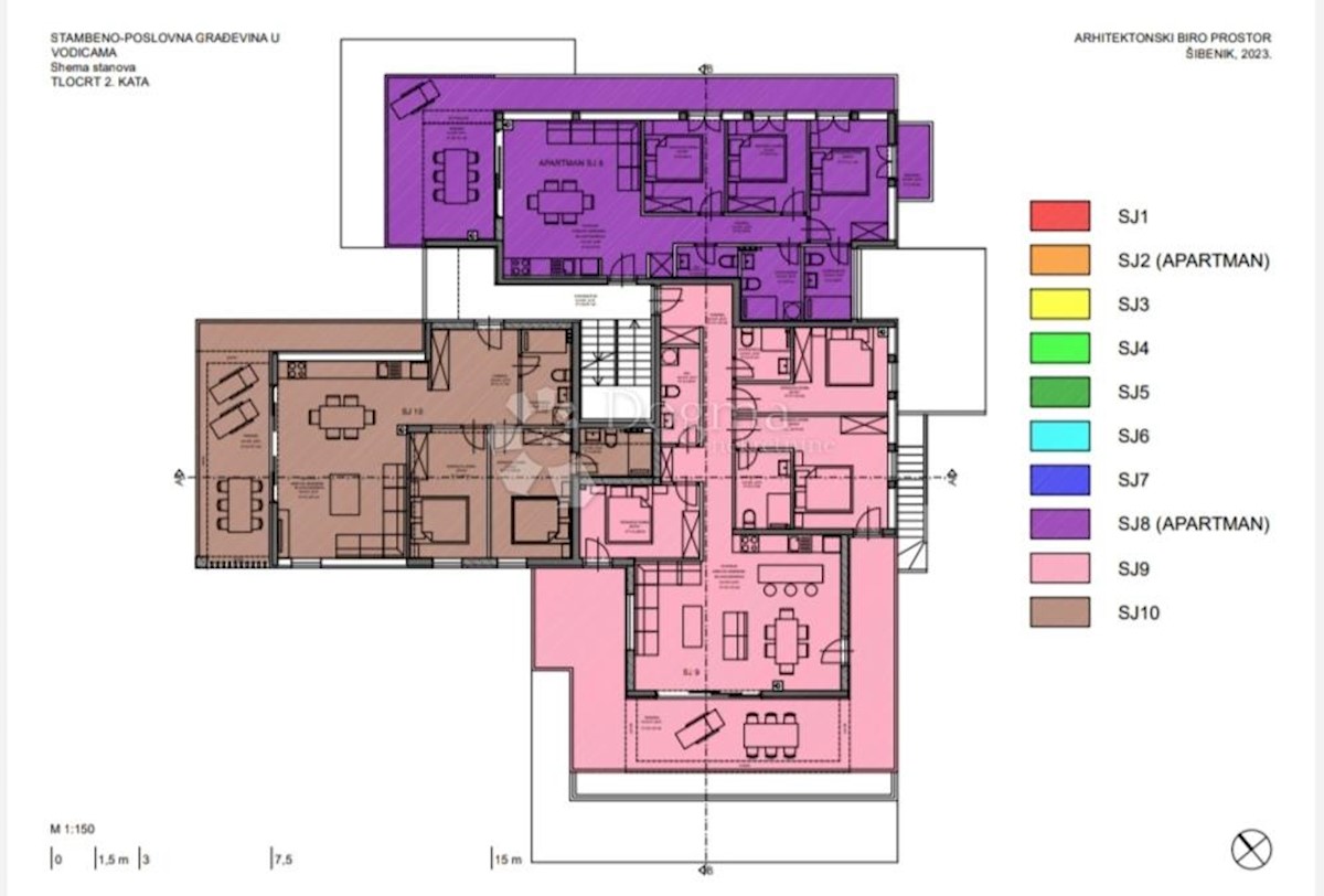 Allogio Vodice, 84,47m2