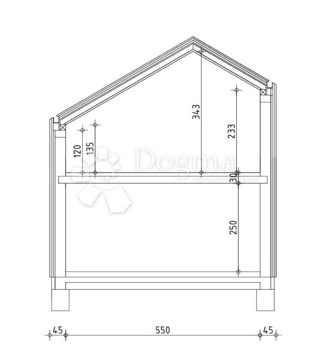 Casa Donji Oštri Vrh Ozaljski, Ozalj, 100m2