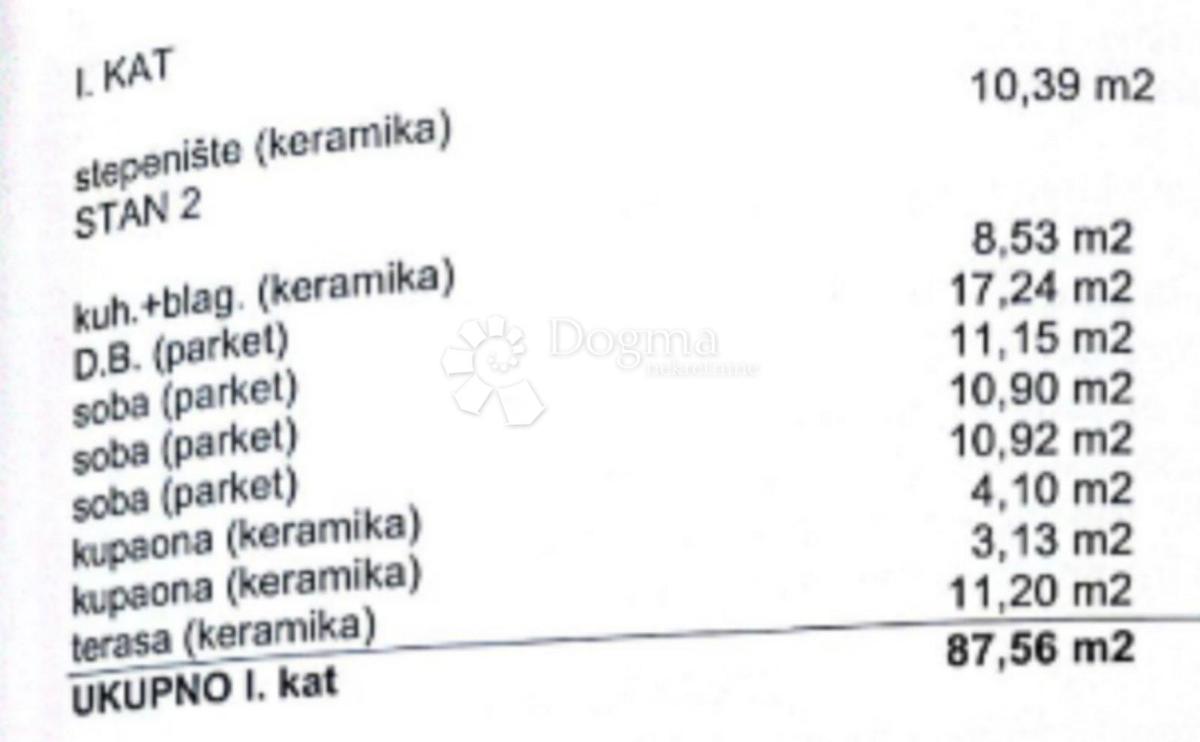 Appartamento Čižići, Dobrinj, 71m2