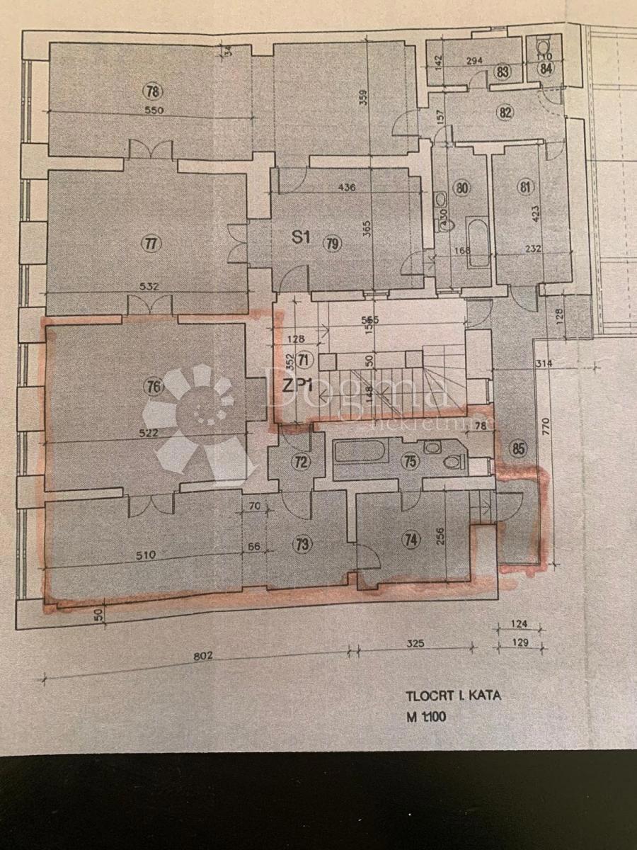 Allogio Donji grad, Donji Grad, Ilica, 70m2