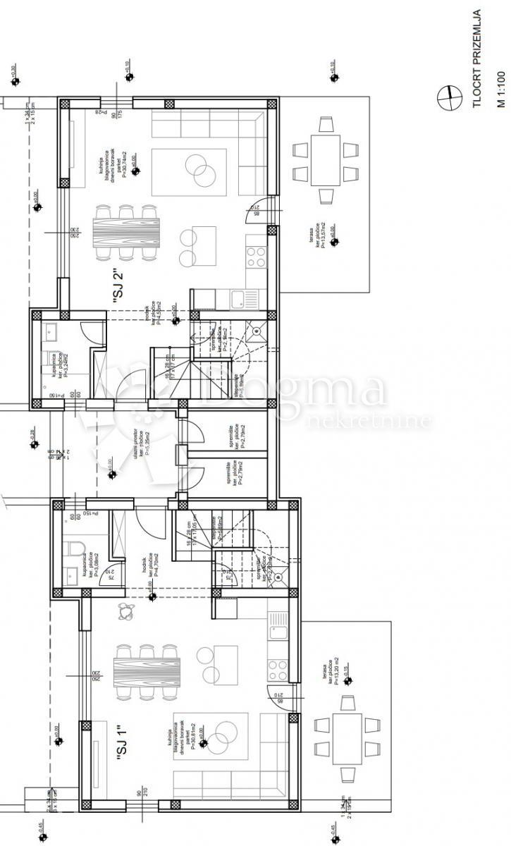 Casa Tribunj, 152,28m2