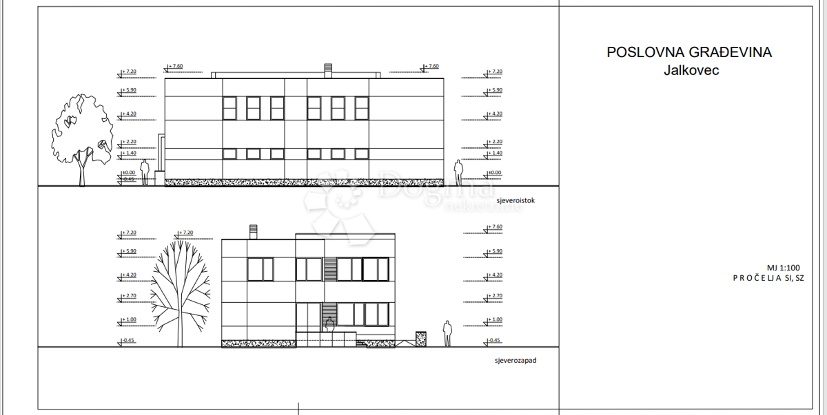 Locale commerciale Jalkovec, Varaždin - Okolica, 305,85m2