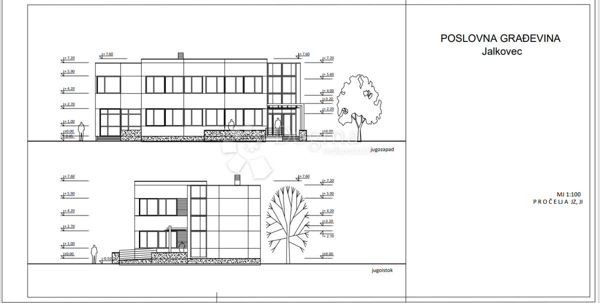 Locale commerciale Jalkovec, Varaždin - Okolica, 305,85m2