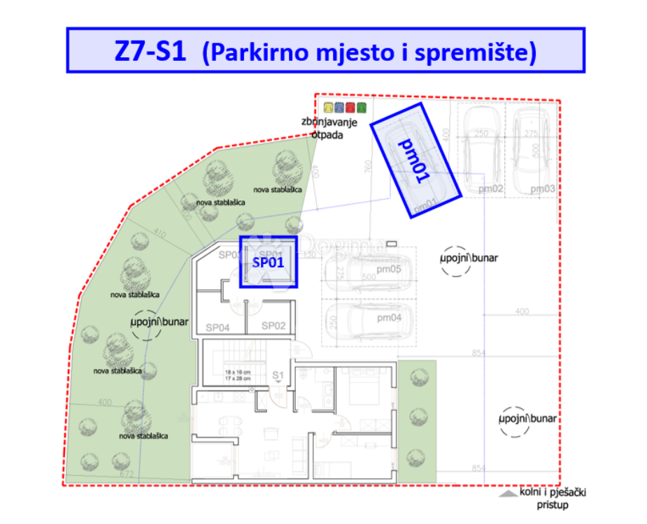 Z7/S1, NUOVO COMPLESSO RESIDENZIALE E COMMERCIALE VELI VRH - appartamento