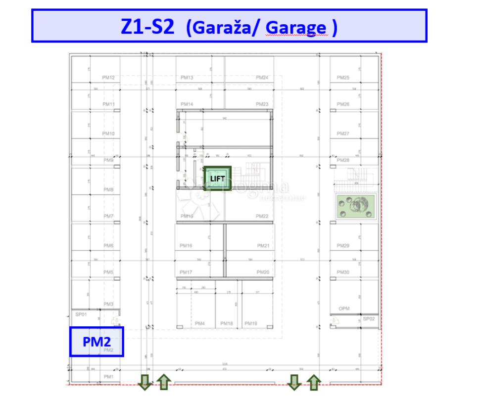 Z1/S2, NUOVO COMPLESSO RESIDENZIALE E COMMERCIALE VELI VRH - appartamento