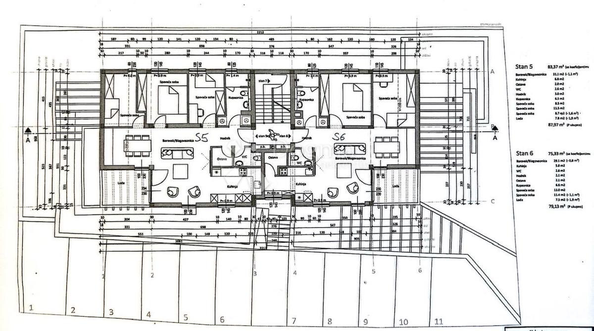 Allogio Gornje Vrapče, Črnomerec, 104,85m2