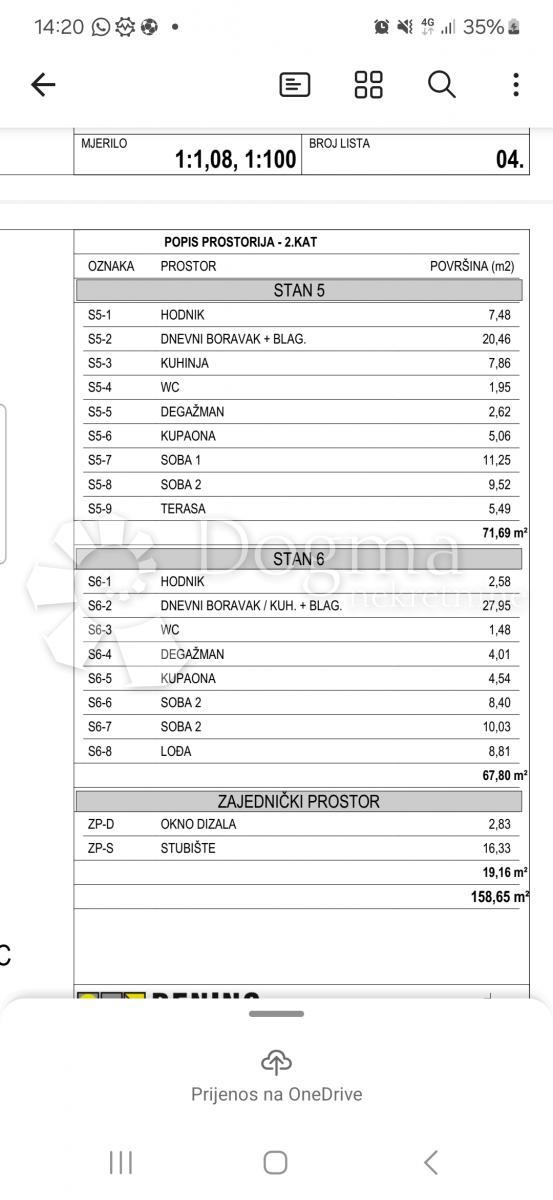 Allogio Zabok, 71,69m2